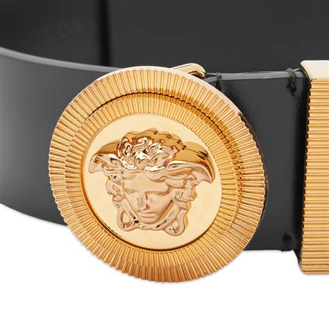 versace belt size 40|Versace medusa head belt.